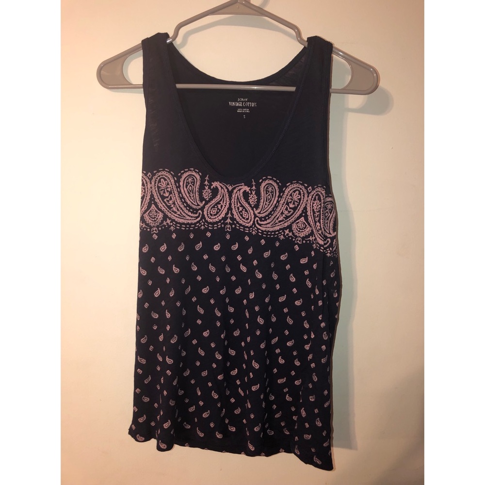 J. Crew vintage cotton tank top